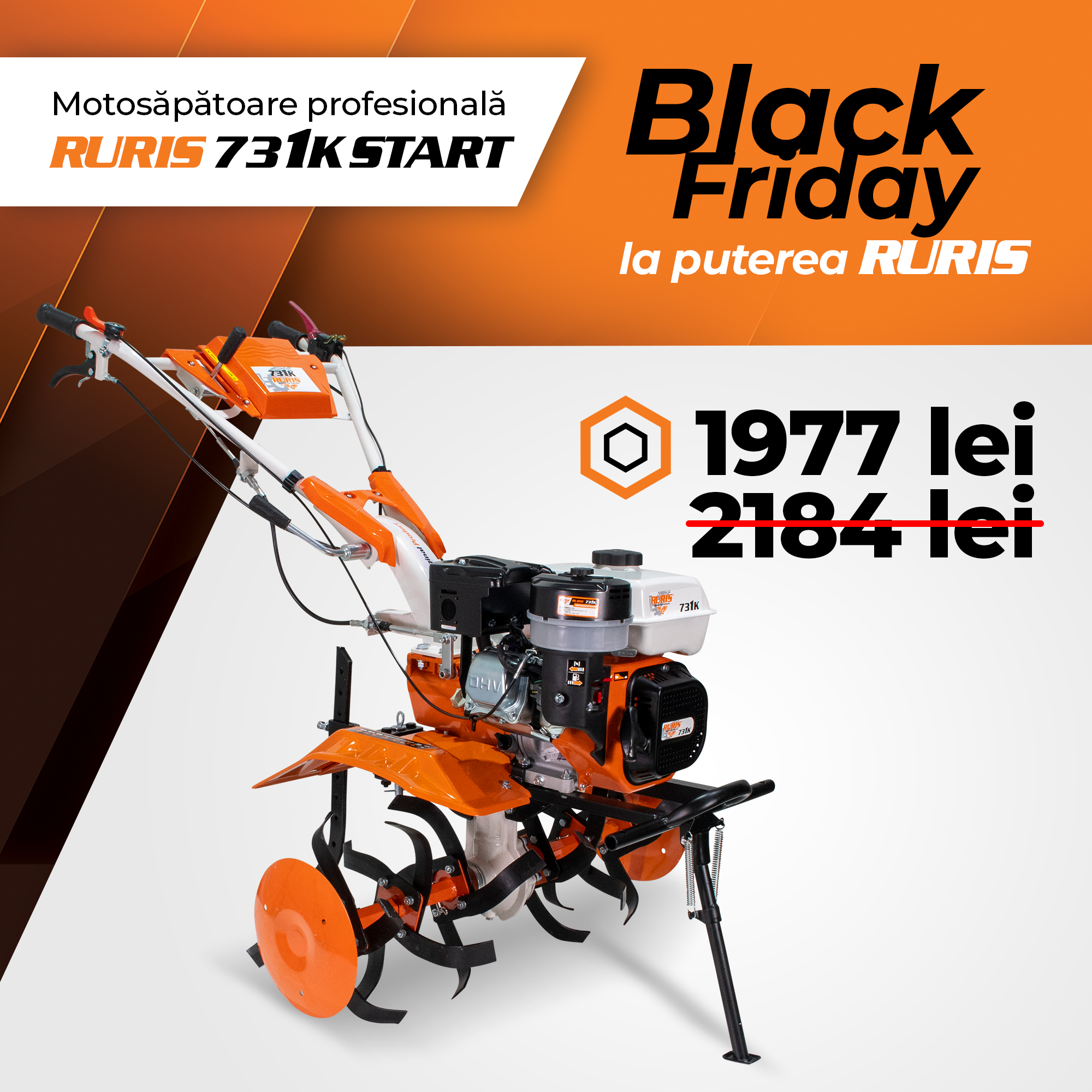 Motosapatoare RURIS 731K Start